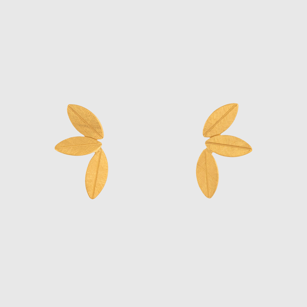 Pendientes Leaf Gold